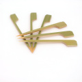 Wholesale Food Grade Eco-friendly Natural Bamboo Teppo Skewer Gun Shaped Flat Teppo Skewer